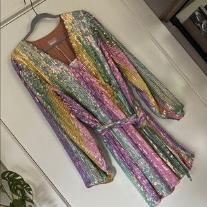 Show Me Your MuMu “Wear Me Out” Sequin Dress XL